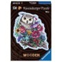 Puzzle Lemn Contur Bufnita, 150 Piese Ravensburger - 2